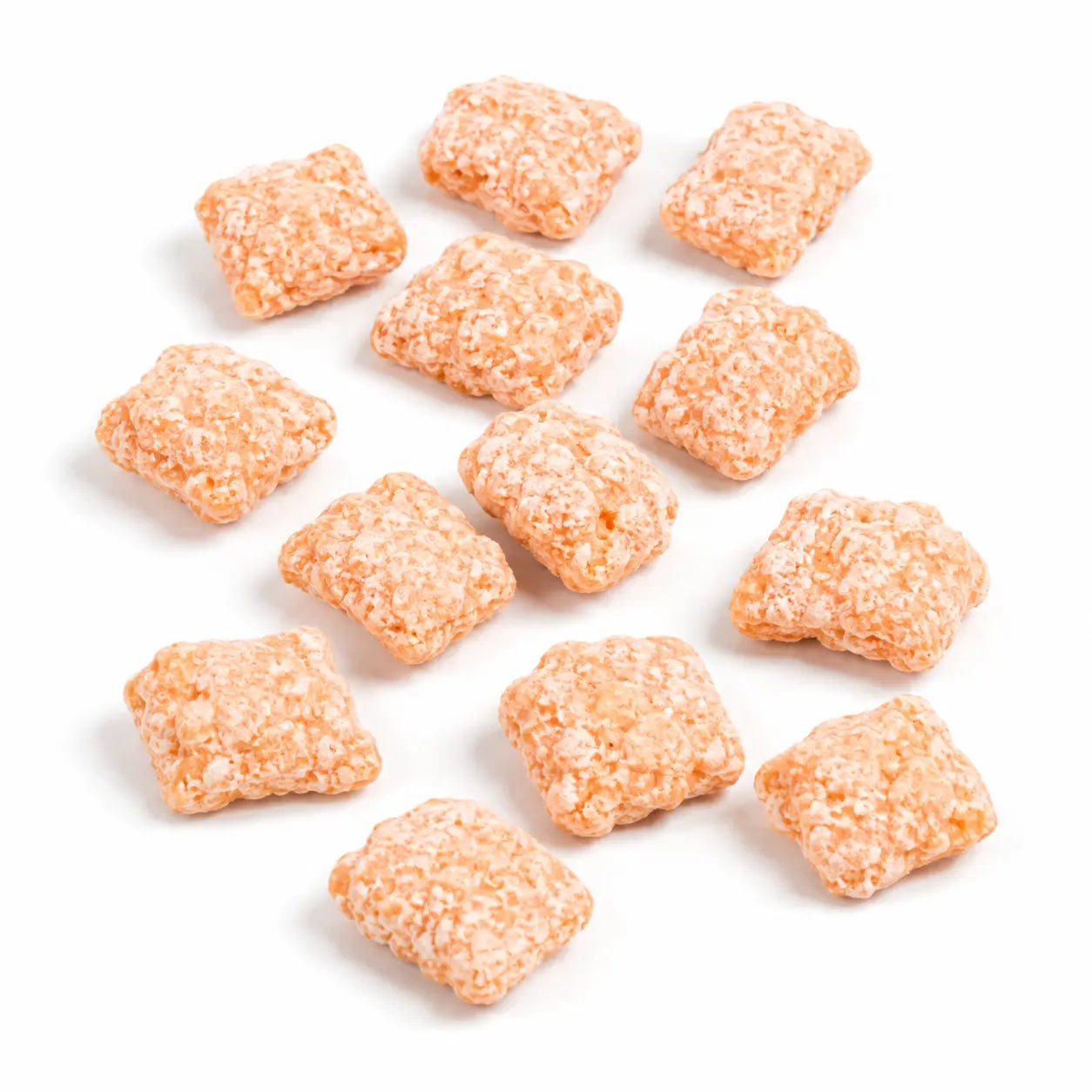 Orange Creamsicle crispy rice squares