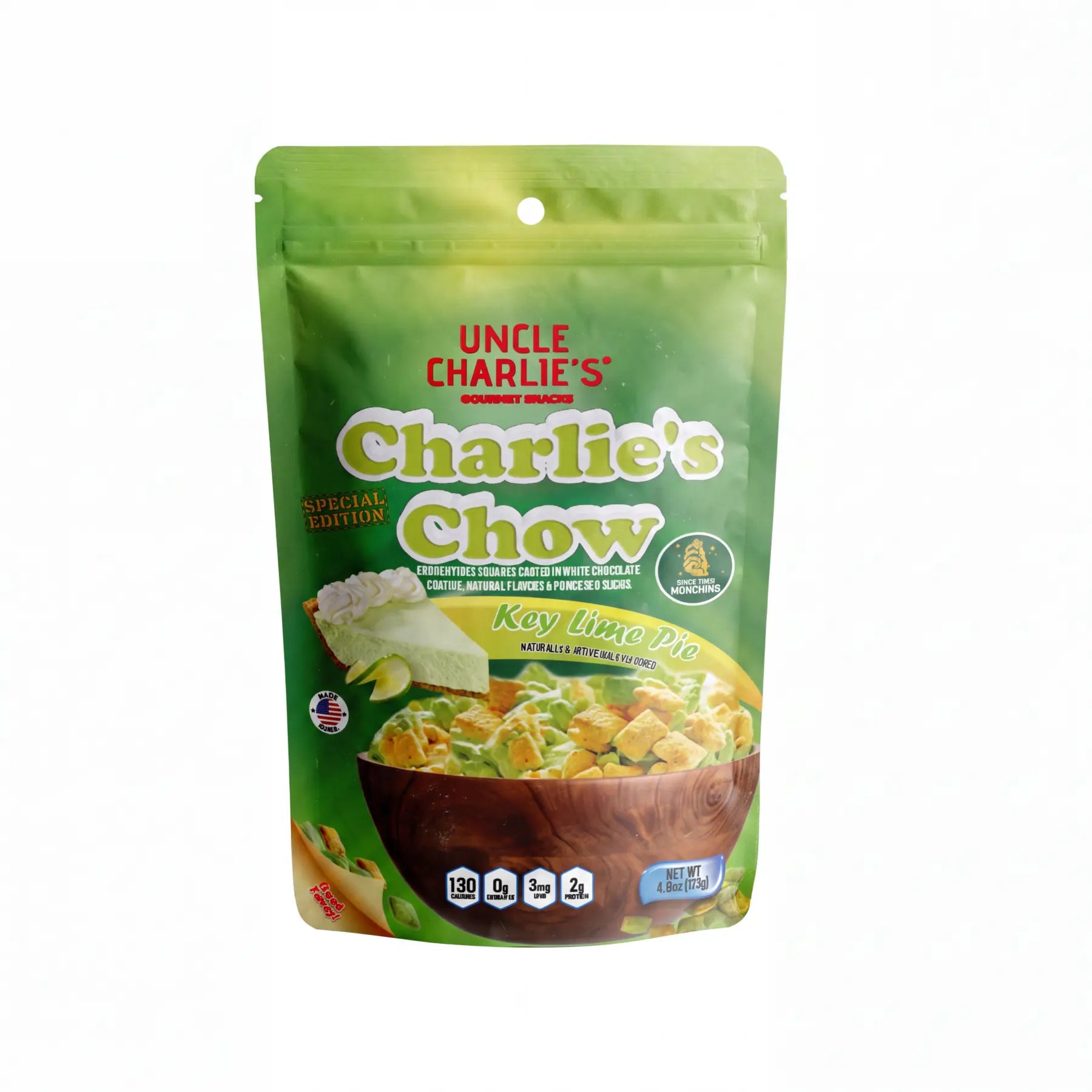 Key Lime Pie 6-Pack Bundle Charlie’s Chow pouch