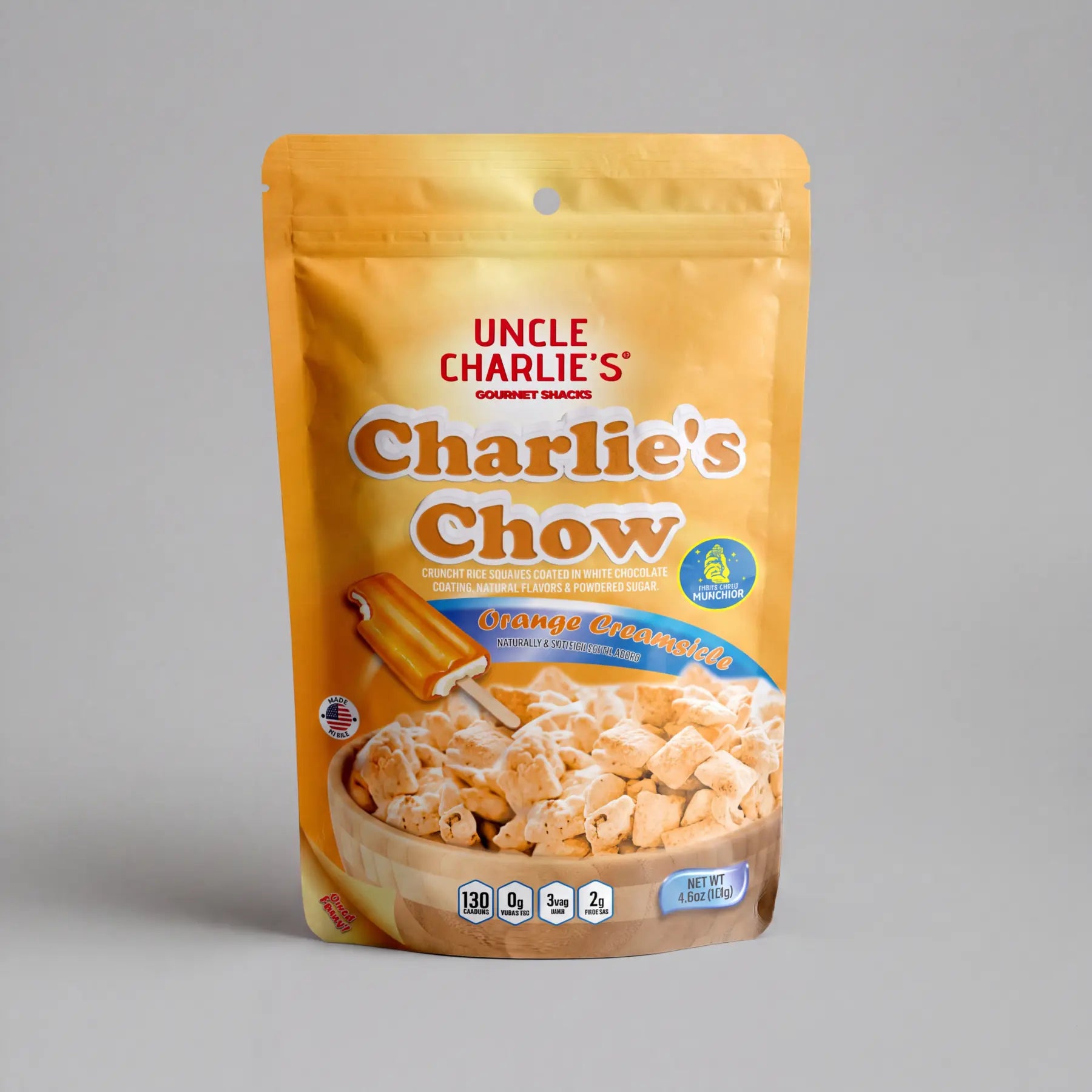 Orange Creamsicle 6-Pack Bundle Charlie’s Chow pouch