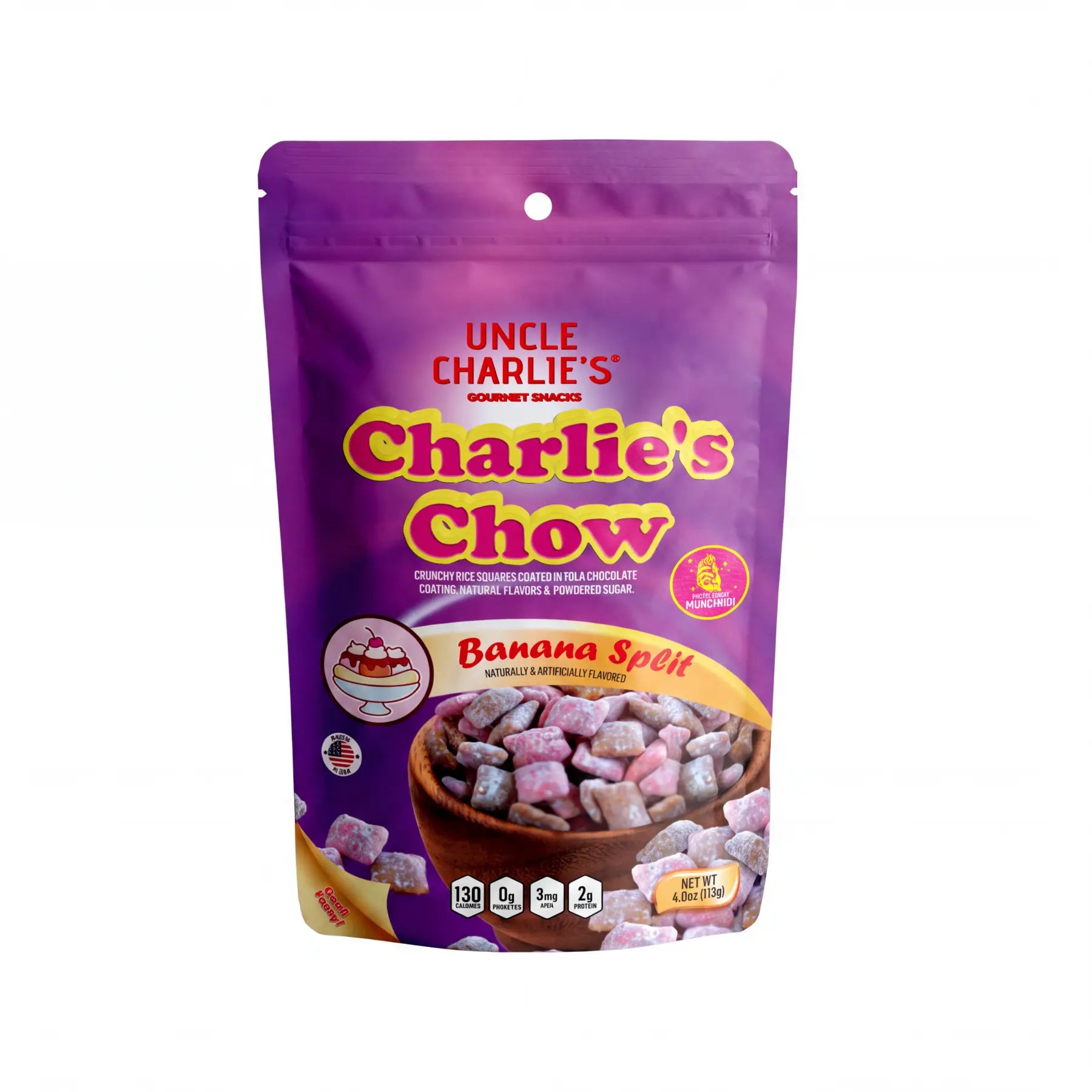 Banana Split 6-Pack Bundle Charlie’s Chow pouch